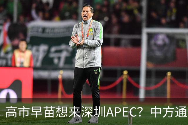 高市早苗想来深圳APEC？中方通稿里一个细节，被不少人盯上了